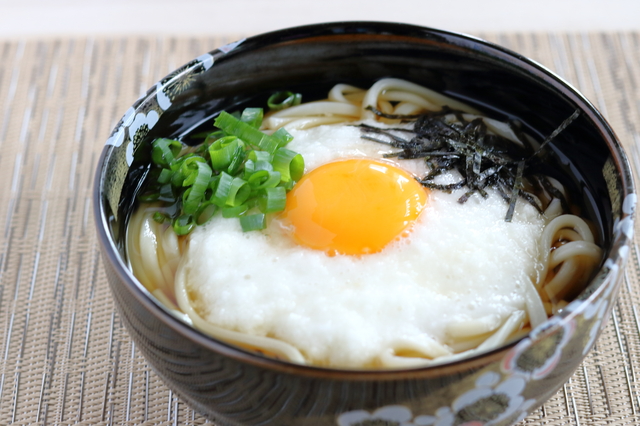 月見とろろうどん