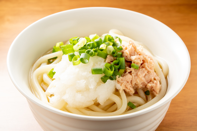 ツナおろしうどん