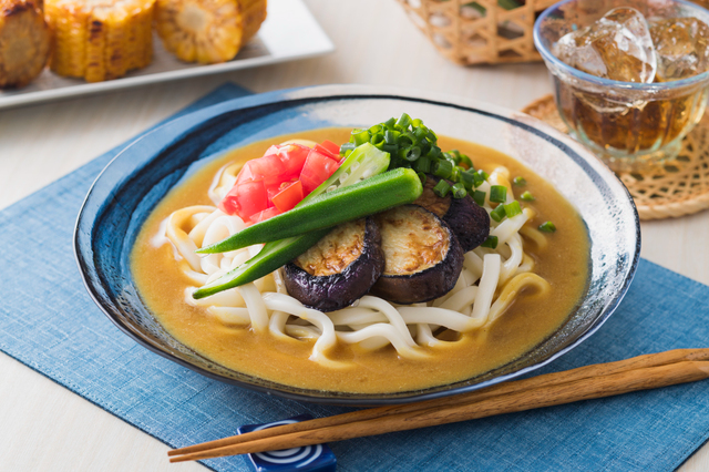 冷やしカレーうどん
