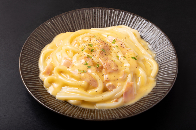 カルボナーラうどん